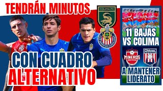 🔴 CHIVAS CON 11 BAJAS PARA EL PARTIDO DE ESTE FIN DE SEMANA [upl. by Yruok]