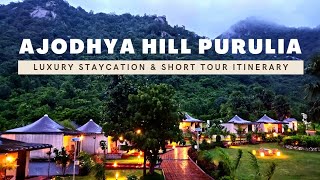 Ajodhya Hill Tour Guide  Staycation at Matha Forest Resort  Purulia Itinerary in Monsoon [upl. by Ainalem370]