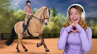 PLAYING ASTRIDE New Horse Game Early Access  Pinehaven [upl. by Iramohs136]