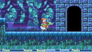 Quackshot Starring Donald Duck Mega Drive gameplay [upl. by Anaic]