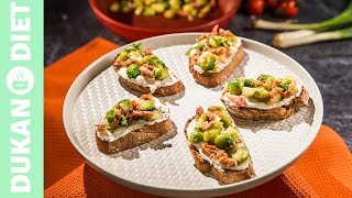 Ricotta Toast with Brussels Sprouts and Pancetta [upl. by Dorri138]