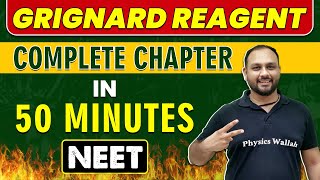 GRIGNARD REAGENT in 50 minutes  Complete Chapter for NEET [upl. by Koa]