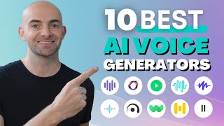 The Top 10 Best AI Voice Generators 2024 [upl. by Reprah534]