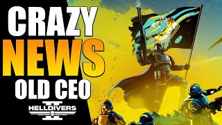 Helldivers 2  Old CEO Has INSANE Balance Change News [upl. by Gilba408]