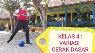 PJOK Kelas 4  Permainan Bola Besar  Sepak Bola  Pembelajaran daring PJOK SD [upl. by Anyel]