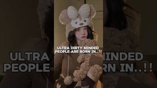 ultra dirty minded people are born inaesthetic trending explore viral youtube subscribe [upl. by Eerased]