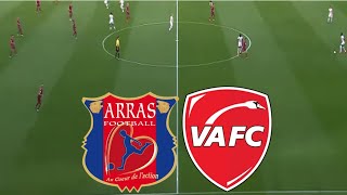 ARRAS FA 02 VALENCIENNES FC Résumé  Coupe de France 2024 [upl. by Sualkcin]