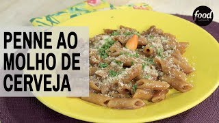 PENNE AO MOLHO DE CERVEJA  BIZU [upl. by Akemat]