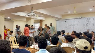 Avanthi pg College  MBA  Interaction with seniors  full entertainment 😀 [upl. by Garland]