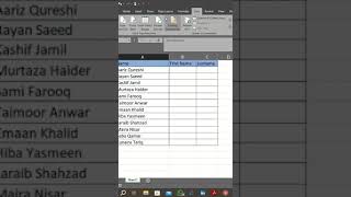 How to Separate First Name and Last Name in Excel  Divide Full Names into Last Names and First Name [upl. by Emrich978]