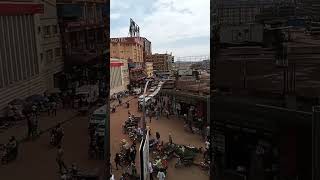 Part of Kampala City as seen from Mutaasa Kafeero Plaza Kampala urbantoday kcca [upl. by Sydelle710]