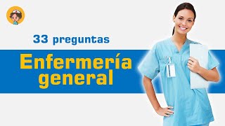 Test de Enfermeria General ► 33 preguntas basicas [upl. by Eugenio]