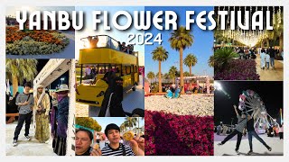 YANBU FLOWER FESTIVAL 2024 Tour  Saudi Founding Day  Yanbu Saudi Arabia Tagalog [upl. by Nibas614]