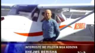 Interviste me pilotin Xhejms Berisha [upl. by Cirenoj318]