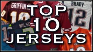 Top 10 NFL Jerseys [upl. by Olrak236]