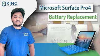 Microsoft Surface Pro 4 Battery Replacement  How To Replace The Surface Pro 4 Battery [upl. by Adnahsam]