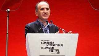 Armando Iannucci  James MacTaggart Lecture 2015  EITF [upl. by Norrek902]