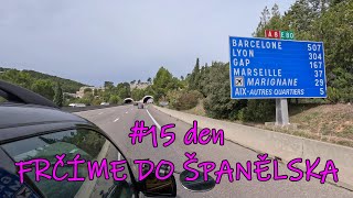 🧭15 Frčíme do Španělska  Itálie  Francie  Španělsko [upl. by Lorou]