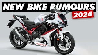 9 Exciting New Motorcycle Rumours For 2024 Yamaha Triumph Honda amp More [upl. by Aihsei]