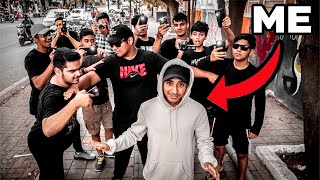 FAKE Celebrity Prank Public Reaction [upl. by Dnaltiac798]