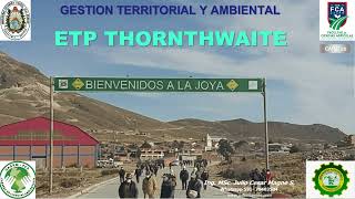 Evapotranspiración Potencial de GuatemalaMétodo de Thornthwaite ETP desarrollado en ARCPY Par 2 [upl. by Enutrof]