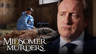 Forensics Discover A BULLET In The Stables  Midsomer Murders [upl. by Solotsopa]