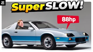 Top 7 Slow Cars that only Look Fast [upl. by Llerrej857]