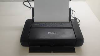 Loading paper and envelopes in a Pixma TR150 portable printer [upl. by Carthy]