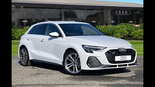 Brand New Audi A3 S line Sportback  Carlisle Audi [upl. by Akived]