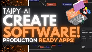 Taipy Create Production Ready Apps with AI Within Minutes Opensource [upl. by Ogilvie66]