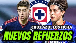 🔴 JORDAN CARRILLO y BRIAN GUTIÉRREZ a CRUZ AZUL Serían los 2 NUEVOS REFUERZOS de CRUZ AZUL [upl. by Yra160]