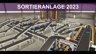 FACTORY IO amp WinSPSS7 Sortieranlage 2023 [upl. by Anauqal263]