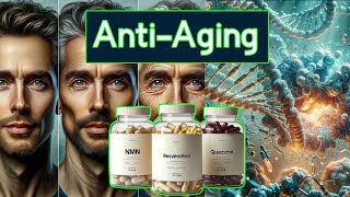 Top 3 Antiaging supplements NMN Resveratrol and Quercetin [upl. by Lustick]