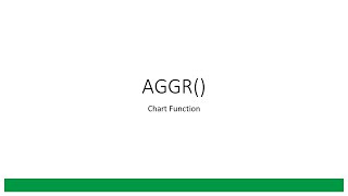 Qlik  AGGR chart function [upl. by Wootten610]