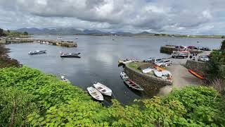 Roundstone Village Ireland [upl. by Lleda]