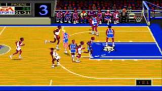 NBA Showdown 94 Genesis Indiana Pacers vs New York Knicks 2nd Half [upl. by Yrreg]