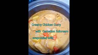 Creamy Chicken Curry with Carnation fullcream Evaporated Milk [upl. by Eelyr693]