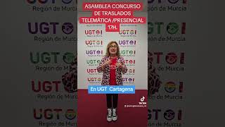 Asamblea Informativa Concuso de traslados personal docente Región de Murcia [upl. by Azile993]