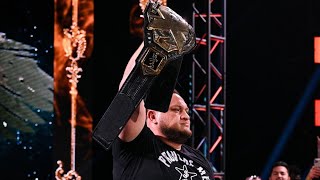 Samoa Joe Entrance as 3X NXT Champion NXT August 24 2021  HD [upl. by Dann]