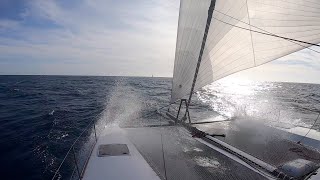 Fastest family catamaran across the Atlantic 3000 miles in 11 days – in perfect comfort [upl. by Corder]