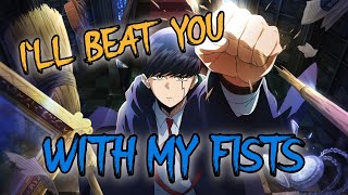 Mashle  AMV   WITH MY FISTS  AI Music Video [upl. by Elleda842]