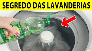 Coloquei VINAGRE NA MÁQUINA DE LAVAR e me ARREPENDI de Não Ter Feito Isso Antes [upl. by Habeh897]