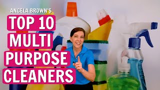 Angela Browns Top 10 Multi Purpose Cleaners [upl. by Animar]