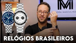 6 marcas BRASILEIRAS de RELÓGIOS estilosos [upl. by Laing97]