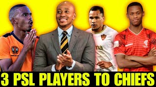 Kaizer Chiefs Transfer News Three PSL Players [upl. by Dearden853]