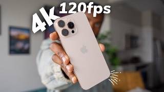 iPhone 16 Pro Max  4k 120fps Camera Test [upl. by Catto]