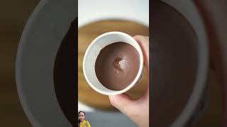 Fried chocolate ASMR satisfying 튀김 fried recipe cooking chocolate 초콜릿 asmr food cream [upl. by Jasmin]