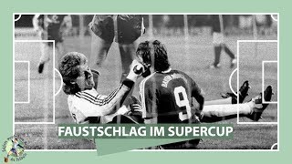 Supercup 1987 Uli Stein verpasst BayernStürmer eine Faust I ZwWdF [upl. by Gredel]