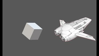 Building Sci Fi Space Ship by beginner Artist  blender live [upl. by Nichols]