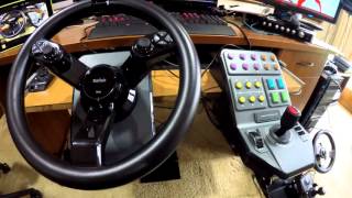 Farming Simulator 15 Steering Wheel Unboxing and Setting Up [upl. by Alyel]